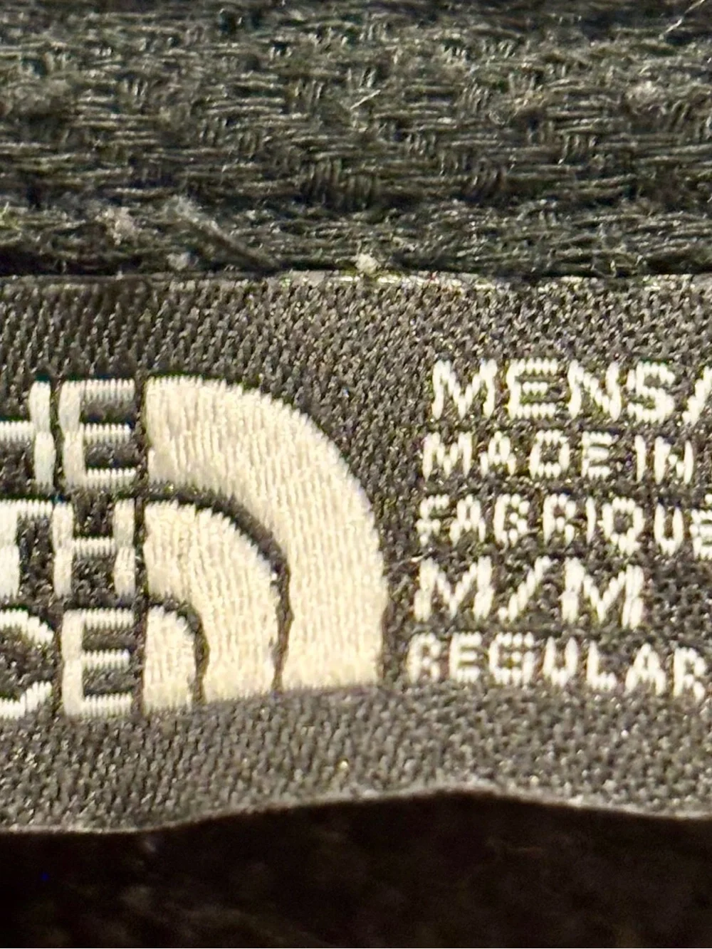 The North Face Men's Hooded Sweatshirt - Black with Alpine White Logo
